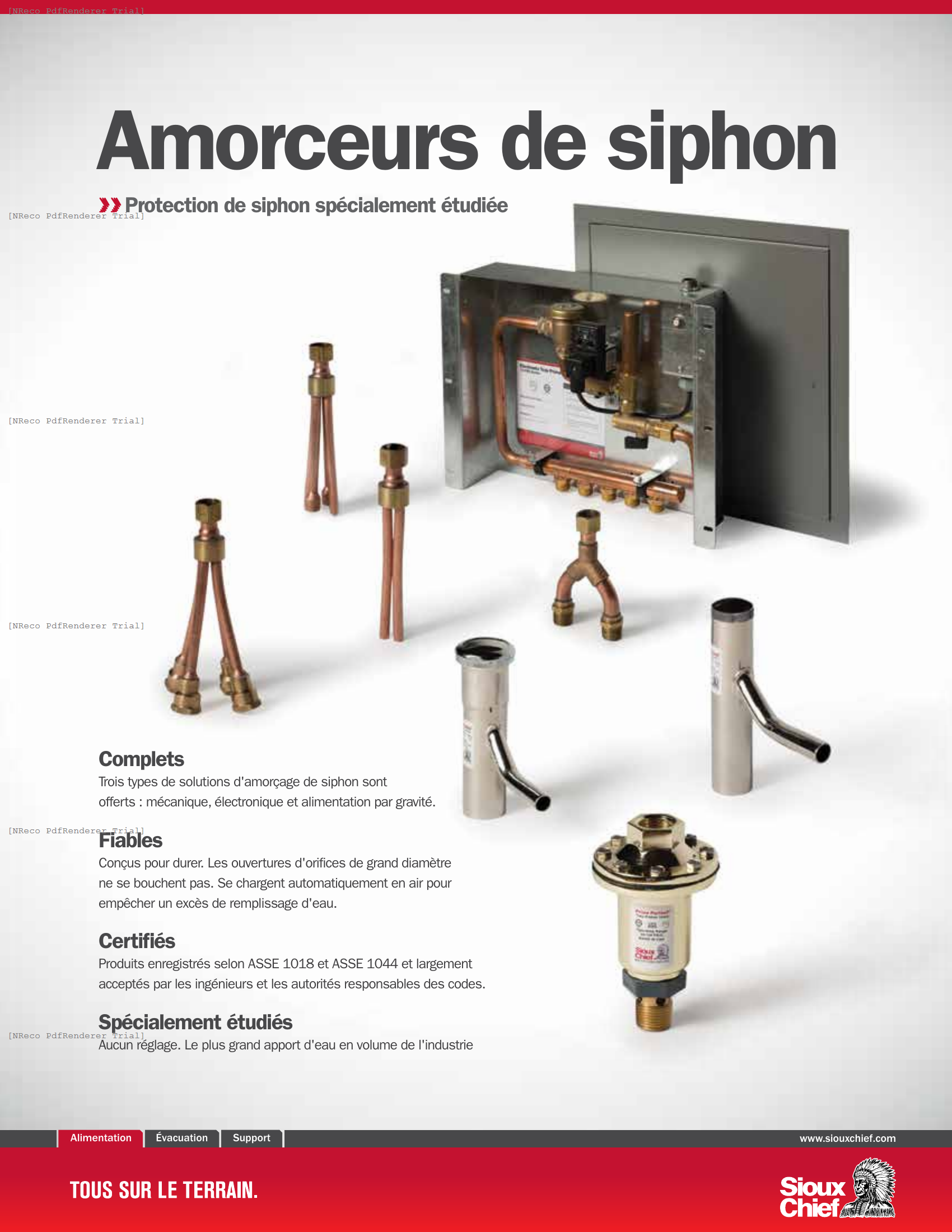 TRAP PRIMERS - BROCHURE_FRENCH.PDF Brochure Document